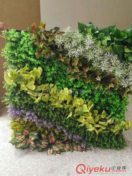 东莞恒翔人造小型简装植物墙仿真植物墙