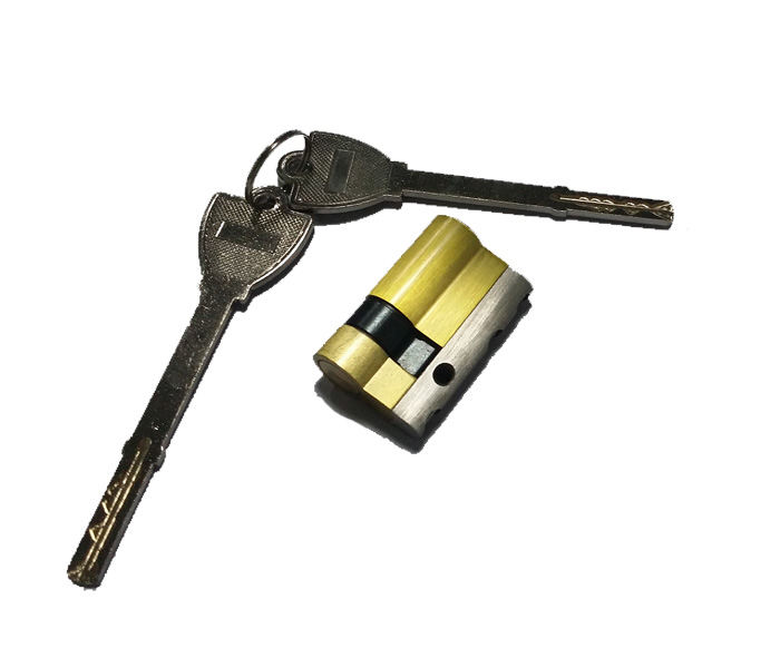 吉帝尔 超b级锁芯 防盗门锁芯 空转 纯铜叶片锁芯