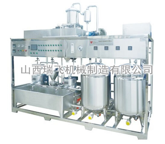山西生产豆浆豆奶机器设备工厂-瑞飞机械
