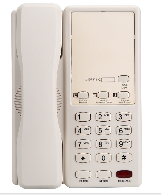 直销酒店电话A2三组一键通存储酒店客房电话机
