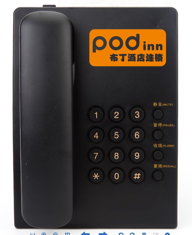 直销诺巴玛专业 可定制酒店LOGO电话机500