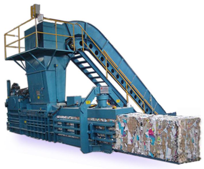 黑龙江供应敞口式全自动废纸打包机