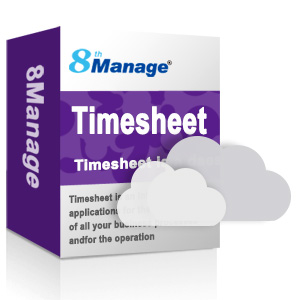 8Manage Timensheet 工时表管理软件/工时计算软件/项目时间管理