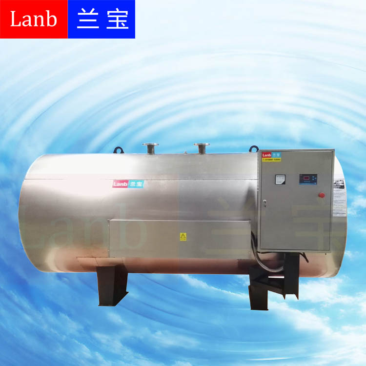 供应兰宝72kw大型不锈钢电热水器，容量3000L热水器