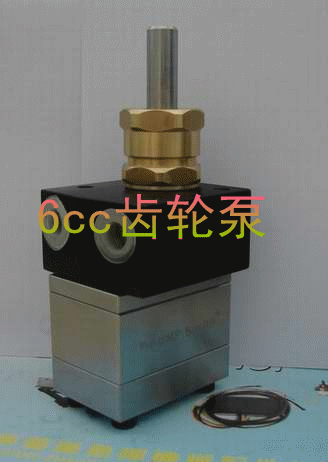 6cc静电输漆齿轮泵 6cc方形静电输漆泵浦