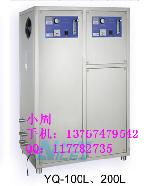 耐实YQ-100L工业氧气机内置无油空压机 插电即可产生氧气 内置氧气机