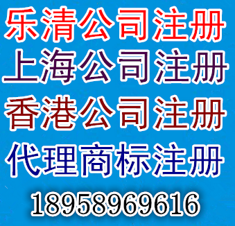 乐清公司代理乐清工商代办乐清公司注册温州公司注册