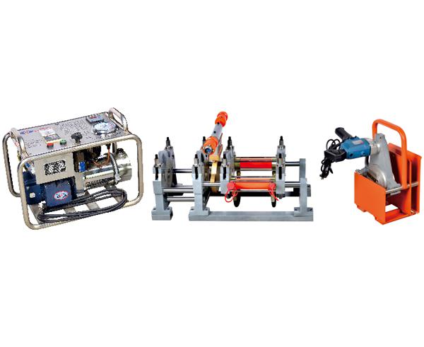 液压PE热熔焊接机、半自动PE热熔焊接机