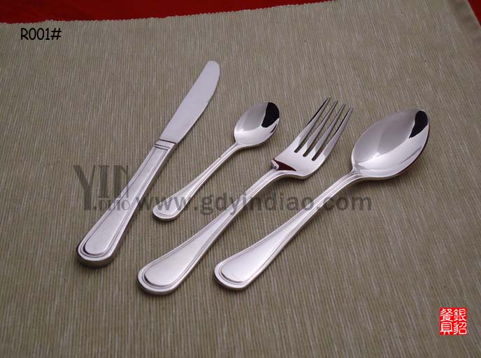 刀叉套装 不锈钢 牛排刀叉勺 三件套 gd西餐餐具