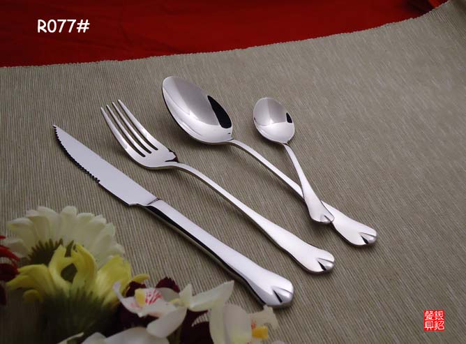 出口304不锈钢四件套欧式西餐餐具套装刀叉勺三件套刀叉