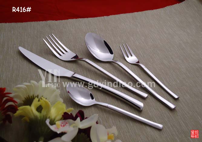出口304不锈钢四件套欧式西餐餐具套装刀叉勺三件套刀叉