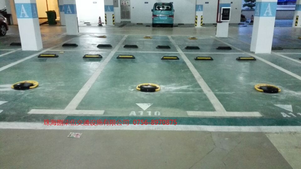 珠海地下车库改造施工车位划线珠海小区工厂医院道路热熔划线