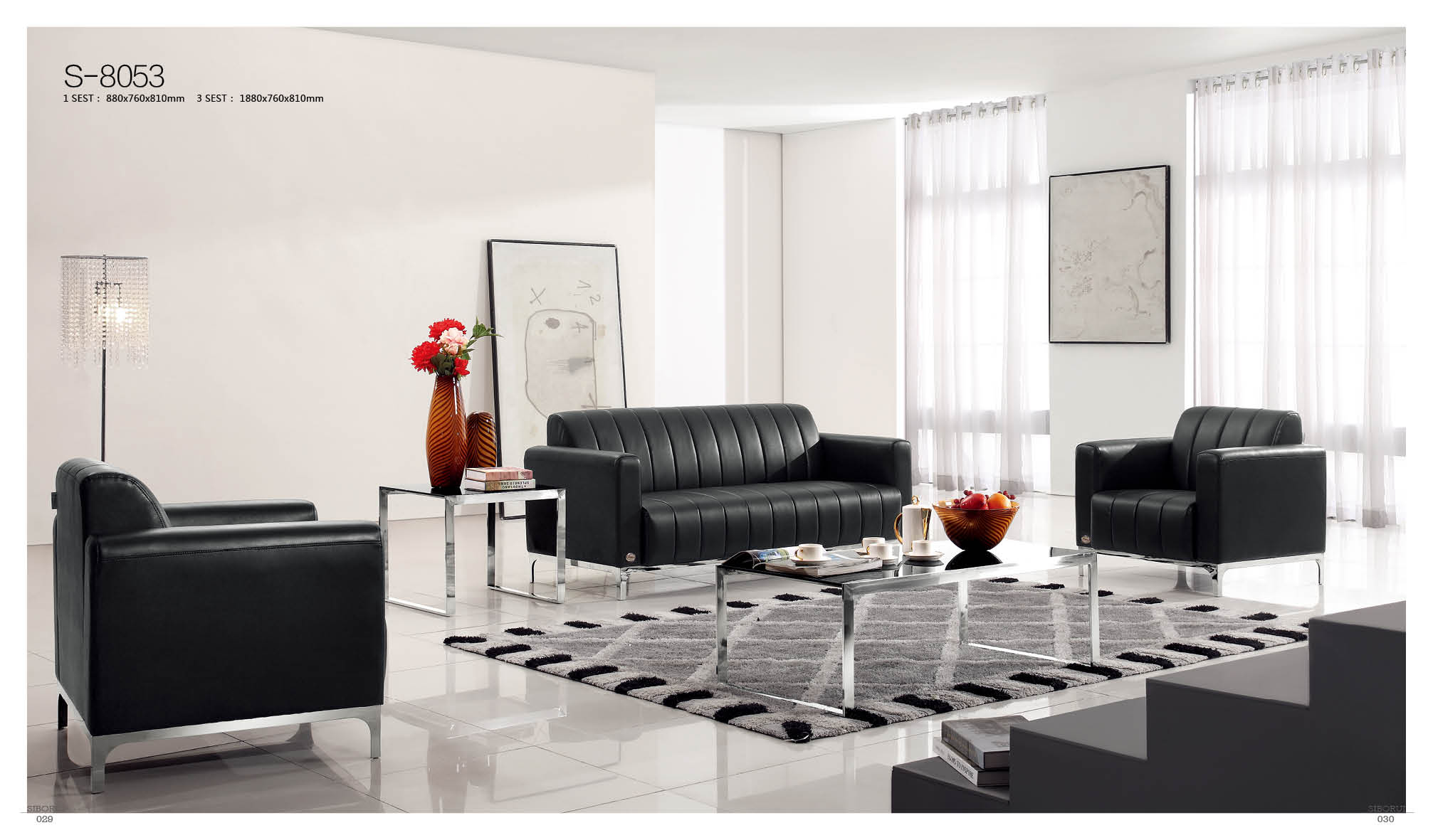 雍派家具-软体-现代沙发-YP-S8053