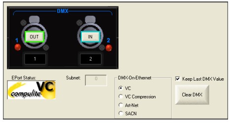 Compulite EPort2 1024网络/DMX信号转换器