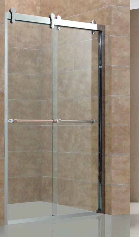 不锈钢淋浴房 钢化淋浴房 双门活动推拉门 不锈钢淋浴房批发KDS-PG1402