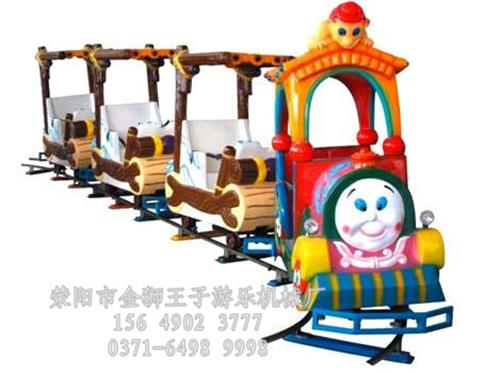 造型可爱的卡通轨道小火车儿童游乐设备厂家现货供应