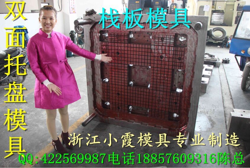 台州1.5m物流塑料托盘模具公司 生产栈板模具价格 浙江注塑托盘模具工厂