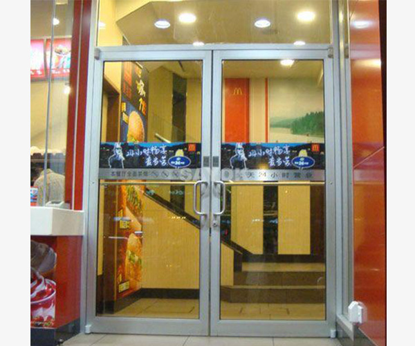 北京安装不锈钢玻璃门/北京市恒盛电动门窗