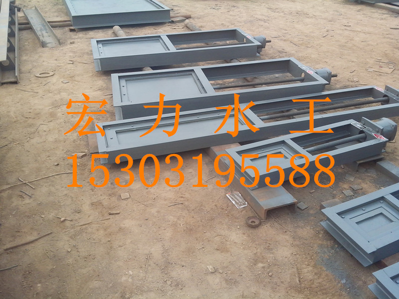 热喷锌钢制闸板|大型钢制闸板