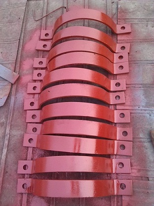 江苏标准型双螺栓管夹   A5标准型双螺栓管夹
