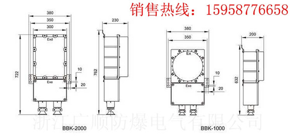 BZA8030系列防爆防腐控制按钮价格表