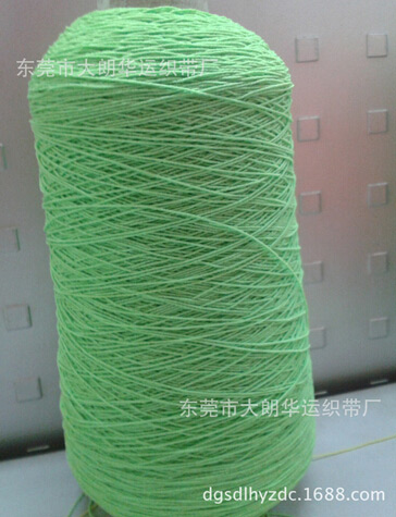 【东莞工厂生产】100#绿色包覆纱线
