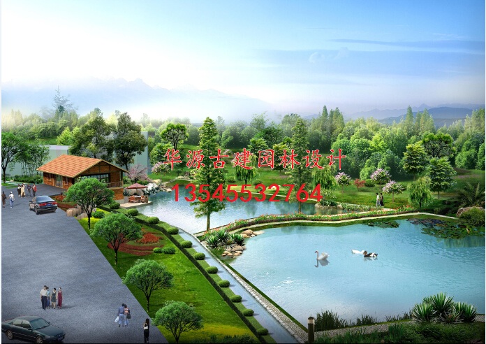 湖南中式建筑工程_华源古建园林工程设计
