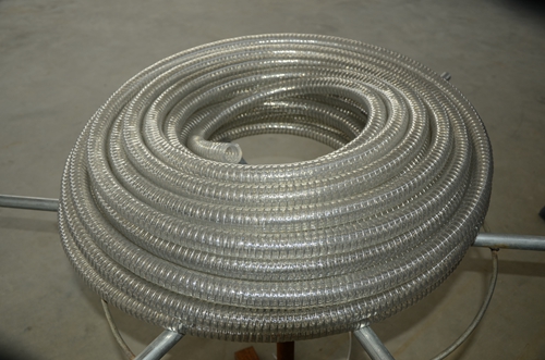 优质山东PU钢丝螺旋平滑管|厂家供货|质量可靠|价格