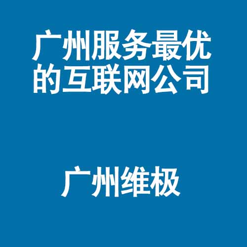 广州互联网公司哪家信誉好_维极