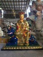 厂家专业生产各种规格地藏王菩萨佛像定做木雕玻璃钢佛像坐像