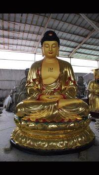 厂家专业生产各种规格地藏王菩萨佛像定做木雕玻璃钢佛像坐像