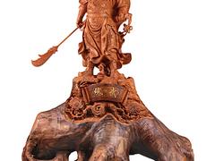 佛像技术|热卖的木雕关公佛像供应