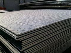 合金钢板低价批发：供应兰州优质的花纹钢板