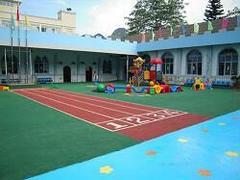 武汉地区xjb高的幼儿园彩色EPDM地面，襄阳幼儿园彩色地面