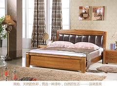 福建品质{yl}的1.8米实木床出售：家具厂直销价格便宜