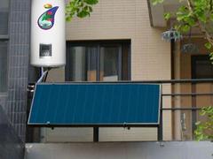 武汉分体壁挂式平板太阳能热水器专业供应_太阳能热水器供货厂家