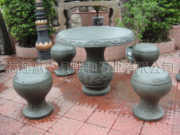 福建惠安石雕厂家直销石桌石凳石椅 品种齐全 款式多样 欢迎定做