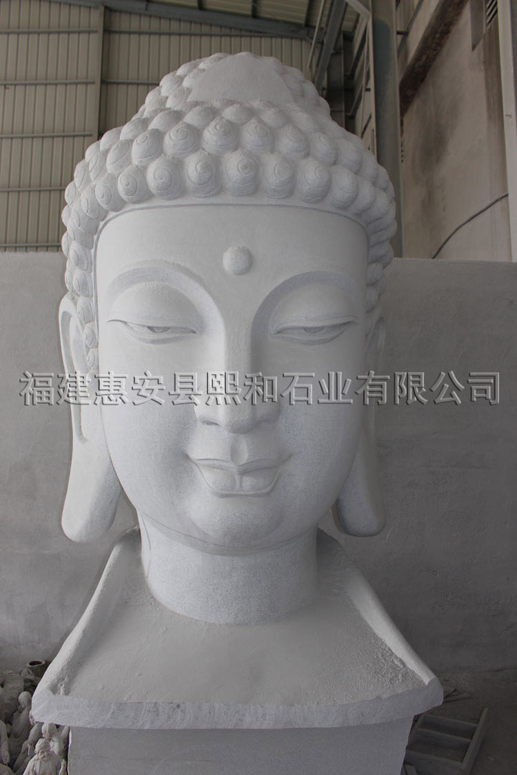 2米高福建青石汉白玉玉石雕刻品石雕佛像 如来佛祖大师级雕工产品