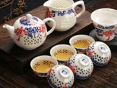 御祥弘品质好的中国节福字玲珑杯茶具镂空透明茶具[供应]，中国结茶具代理商