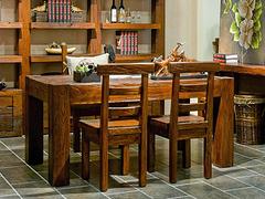 淄博老榆木家具：品质好的老榆木餐桌椅哪里有供应