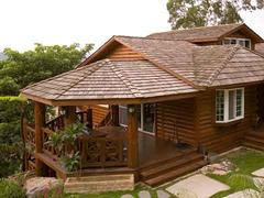 苏天建材可靠的防腐木屋销售商|价格合理的木结构房子设计