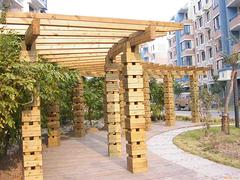 苏天建材可靠的防腐木屋销售商|价格合理的木结构房子设计