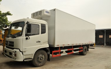 口碑好的东风天锦7.4米冷藏车就在海州汽车公司：重庆国四东风天锦7.4米冷藏车