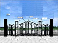 要买好的三亚铁艺大门上哪里 乐东铁艺大门
