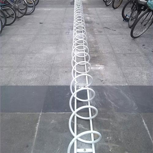 东莞通用停车架螺旋停车位，碳素钢2米通用自行车停车架系列