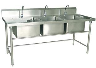 【华轩】-不锈钢洗手池生产@不锈钢洗手池供应#不锈钢水池厂家