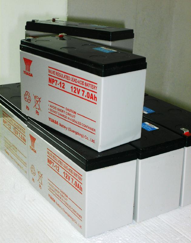 供应汤浅蓄电池NP12V7AH 12v7ah免维护蓄电池 UPS不间断电源蓄电池