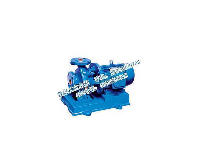 ISW型管道增压泵厂家|强冠泵业