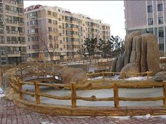 南宁可信赖的仿木栏杆提供商_优质景观护栏厂家