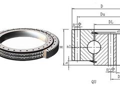单排球转盘轴承哪家好，供应河南上等单排四点接触球式回转支撑Q系列无齿式